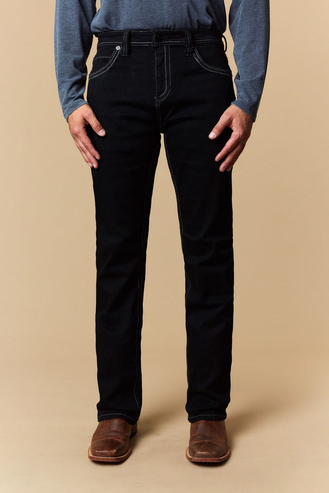 Men's EMB Modern Bootcut Jeans