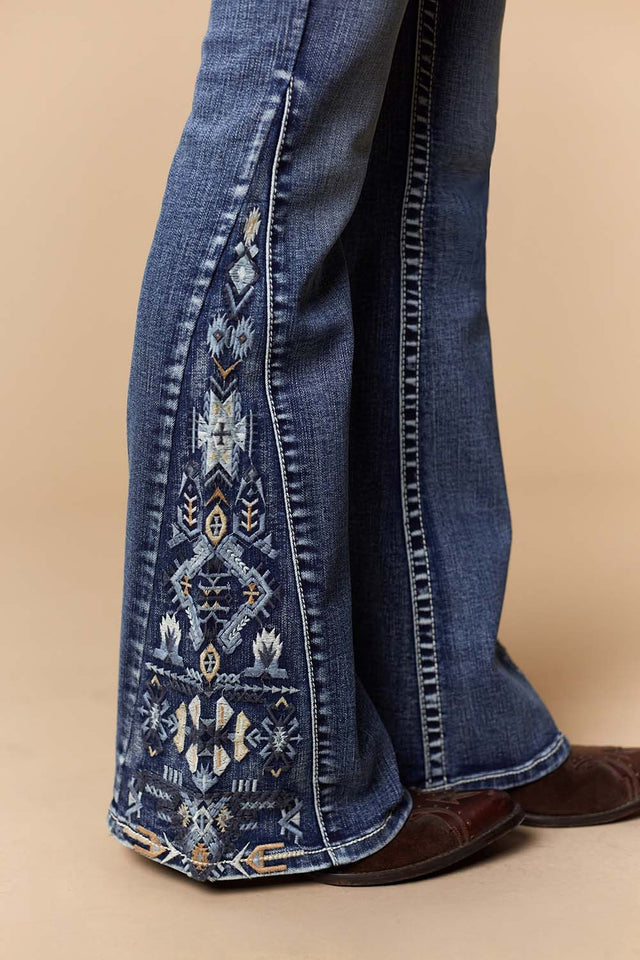 Women's Embellished Bootcut Jeans