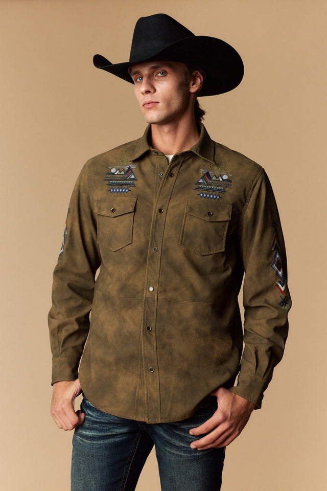 Men's Urban Style Faux Leather Jacket