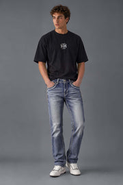 Men's Uban Embroidered Straight Jeans