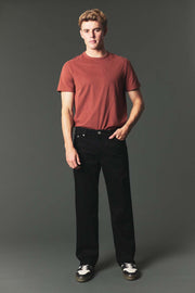 Men's High Street Lite Embroidered Straight Leg Jeans