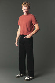 Men's High Street Lite Embroidered Straight Leg Jeans