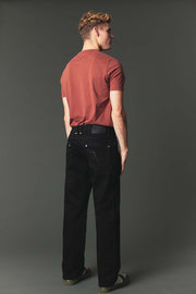Men's High Street Lite Embroidered Straight Leg Jeans