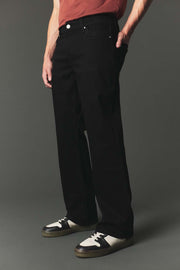 Men's High Street Lite Embroidered Straight Leg Jeans