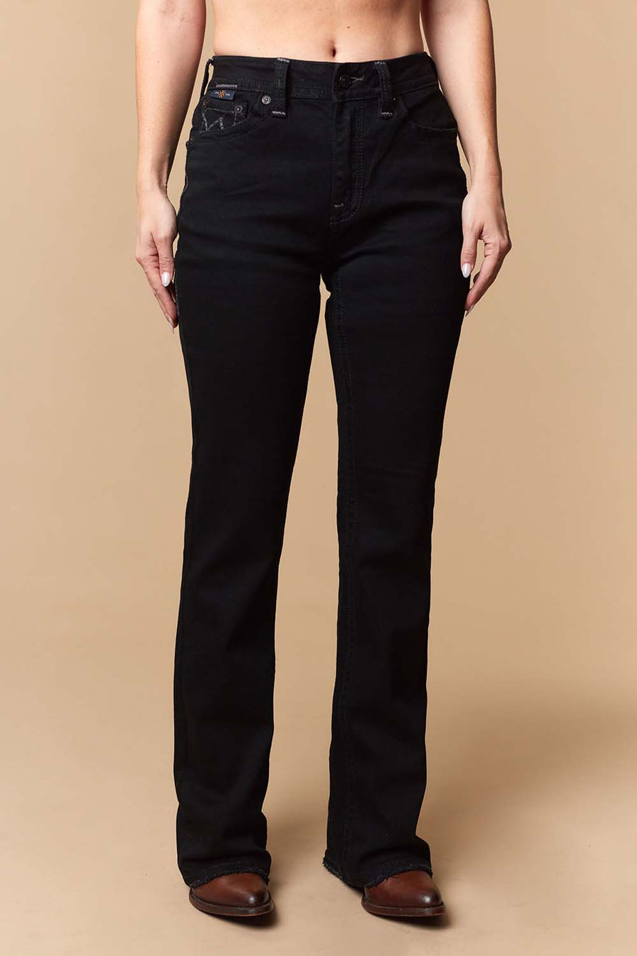 Women's Lite Embroidery Bootcut Jeans