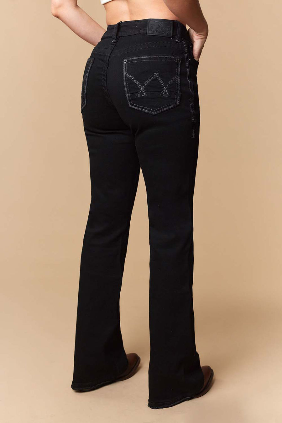 Women's Lite Embroidery Bootcut Jeans