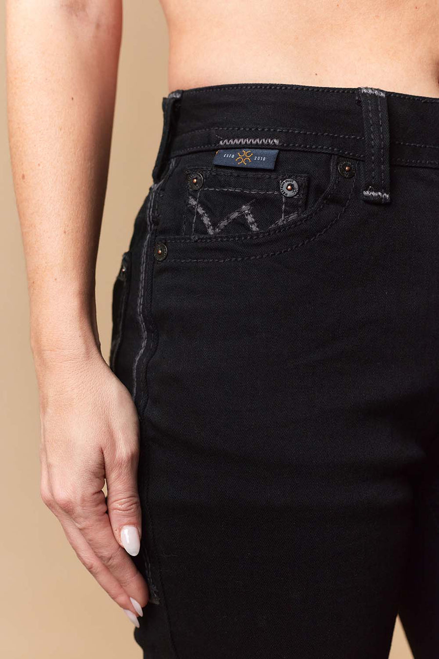 Women's Lite Embroidery Bootcut Jeans