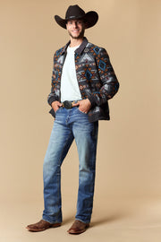 Men's EMB Modern Bootcut Jeans