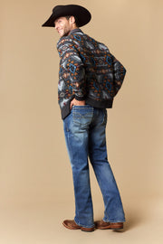 Men's EMB Modern Bootcut Jeans