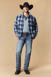 Men's EMB Modern Bootcut Jeans