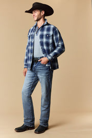 Men's EMB Modern Bootcut Jeans