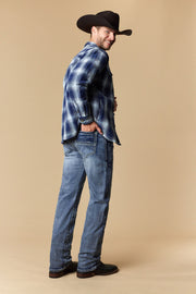 Men's EMB Modern Bootcut Jeans