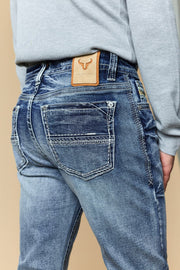 Men's EMB Modern Bootcut Jeans