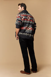 Men's Lite Embroidered Modern Bootcut Jeans