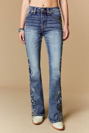 Women's Embellished Bootcut Jeans