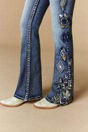 Women's Embellished Bootcut Jeans