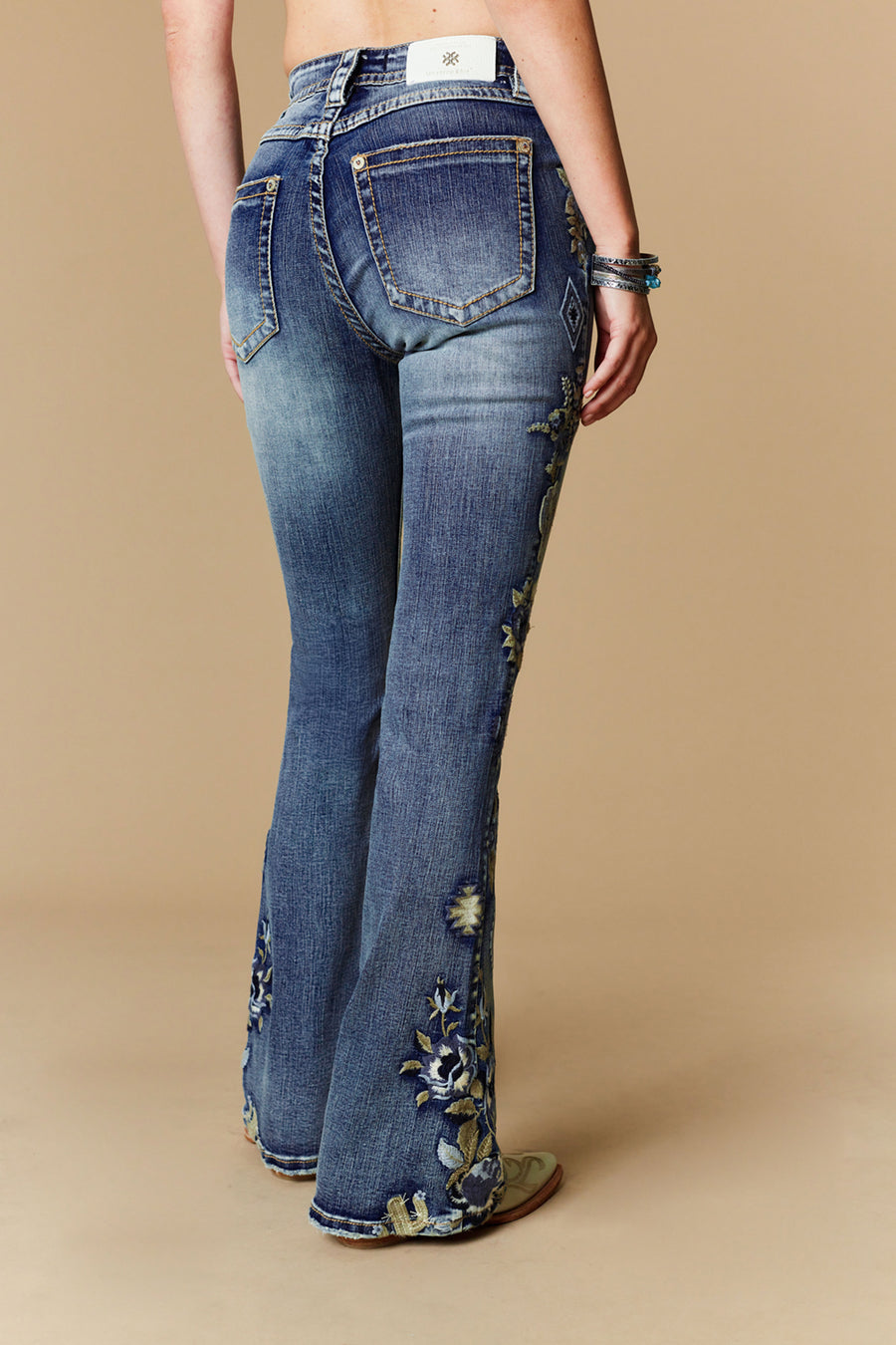Women's Embellished Bootcut Jeans