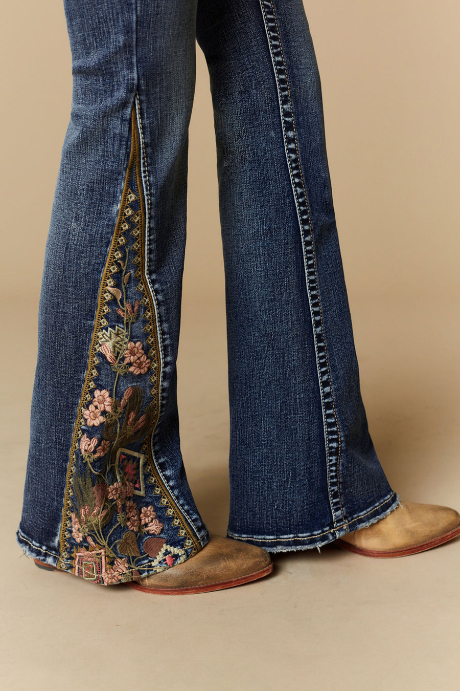 Women's Embellished Bootcut Jeans