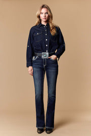 Women's Embellished Bootcut Jeans