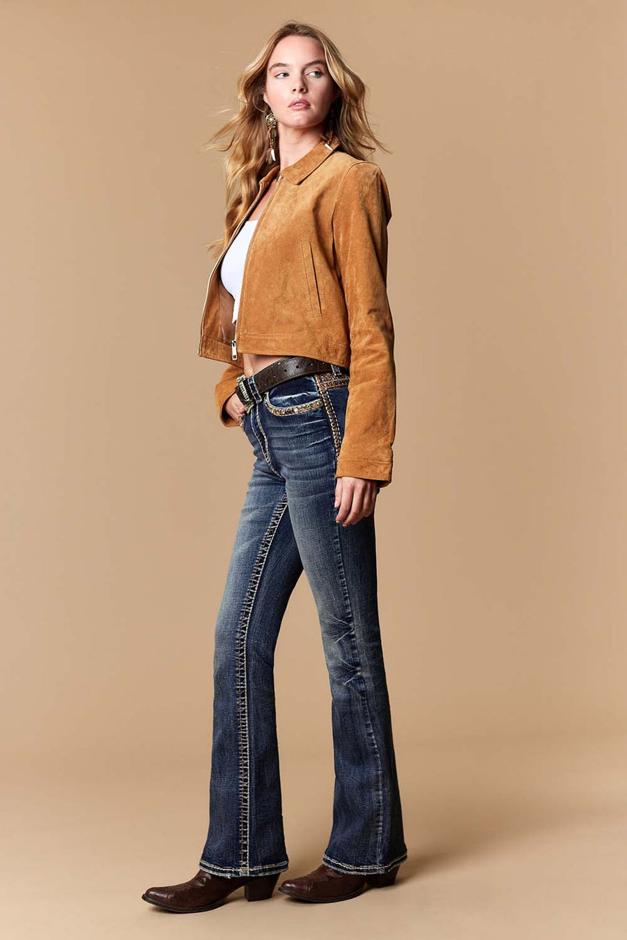 Women's Embellished Bootcut Jeans
