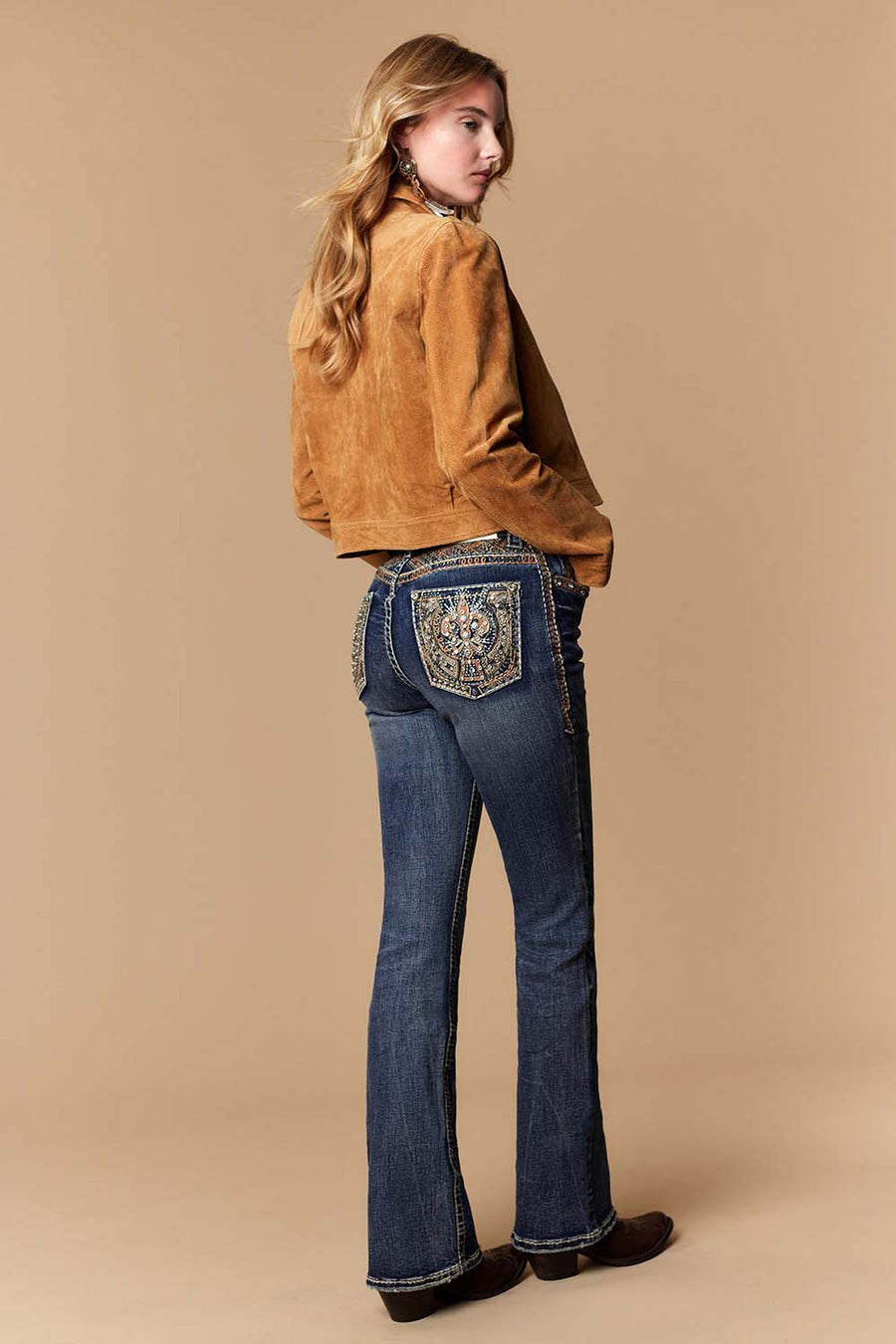Women's Embellished Bootcut Jeans