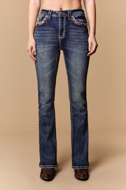 Women's Embellished Bootcut Jeans