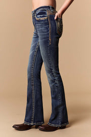 Women's Embellished Bootcut Jeans