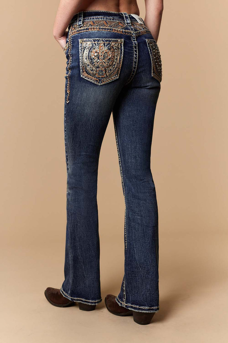 Women's Embellished Bootcut Jeans
