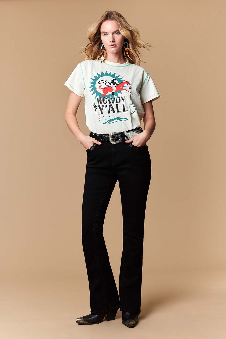 Women's Embellished Bootcut Jeans