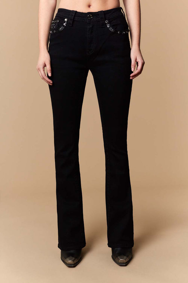 Women's Embellished Bootcut Jeans