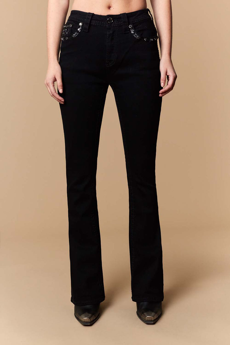 Women's Embellished Bootcut Jeans