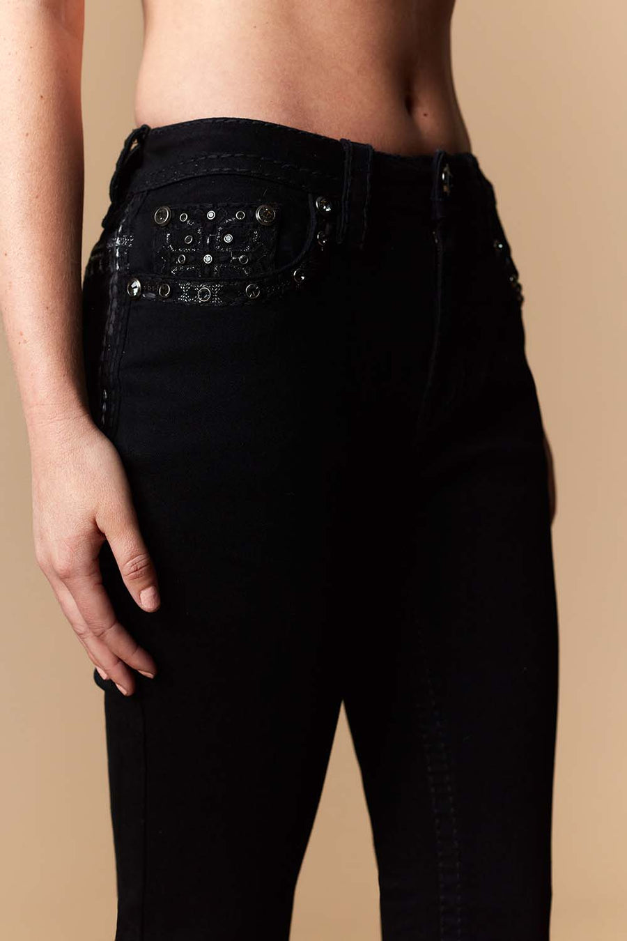 Women's Embellished Bootcut Jeans