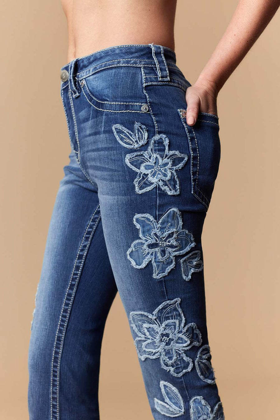 Women's Embellished Bootcut Jeans