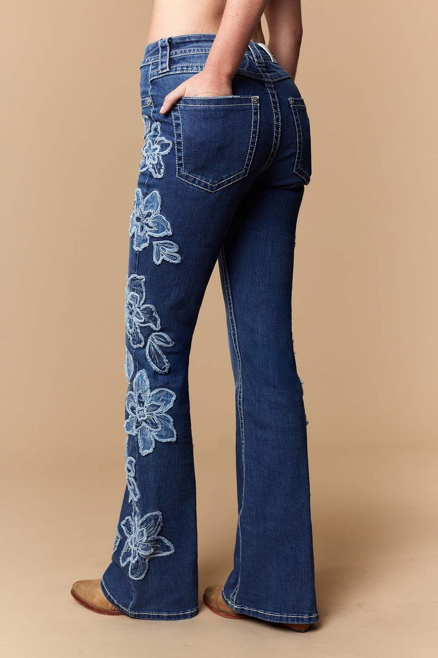 Women's Embellished Bootcut Jeans