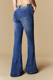Women's 5 Pockets Flare Jeans