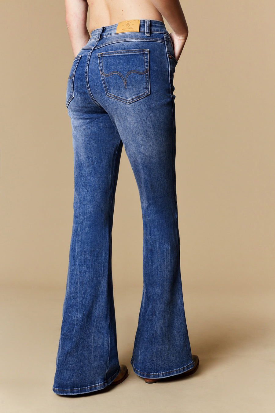 Women's 5 Pockets Flare Jeans
