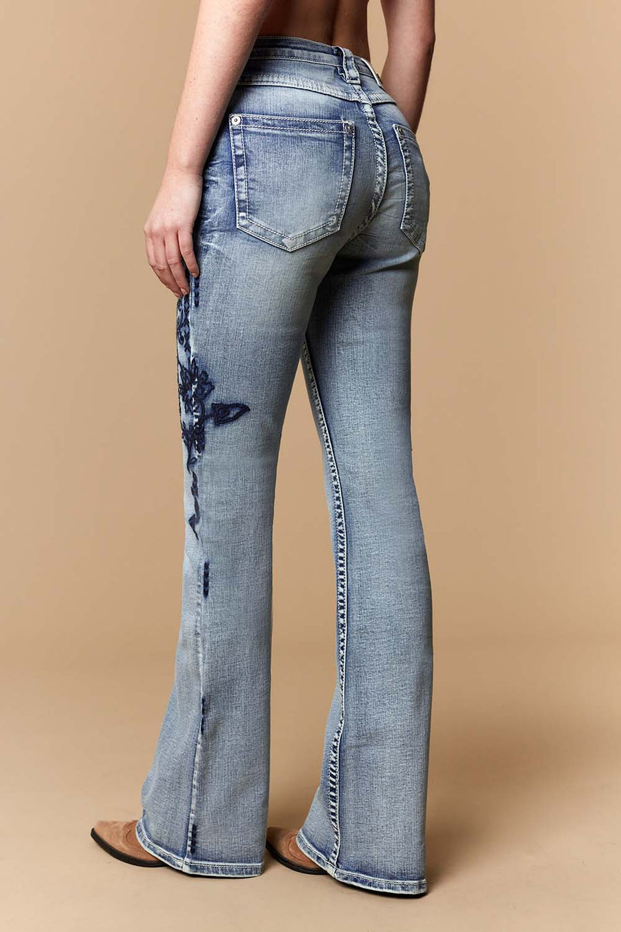 Women's Embellished Bootcut Jeans
