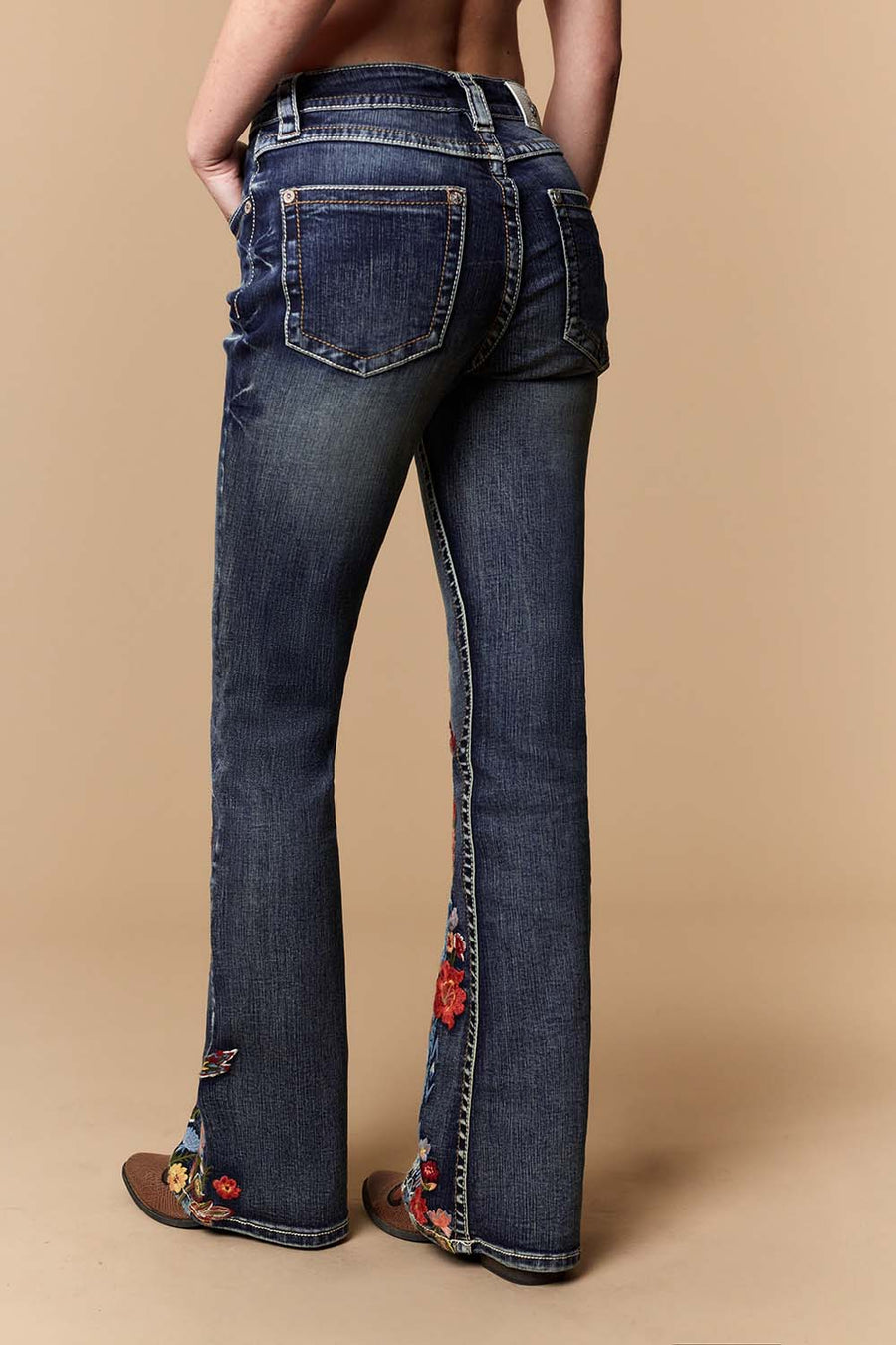 Women's Embellished Bootcut Jeans