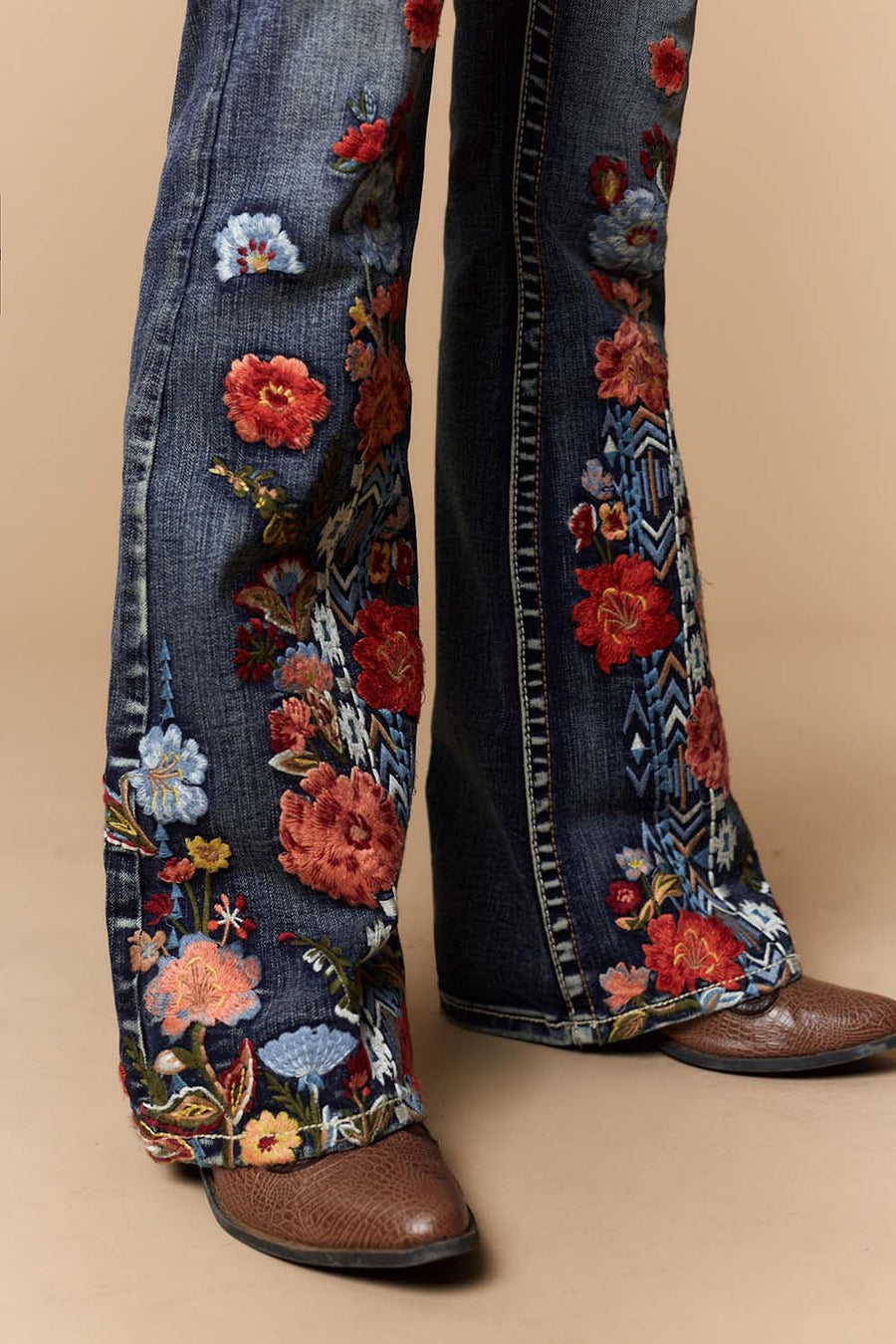 Women's Embellished Bootcut Jeans