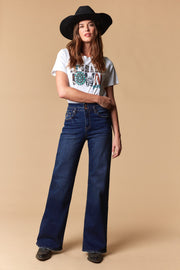 Women's Classic 5-Pocket Wide Leg Jeans