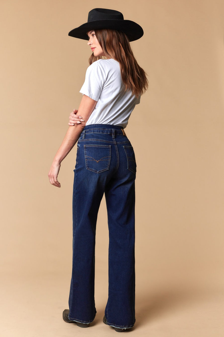 Women's Classic 5-Pocket Wide Leg Jeans