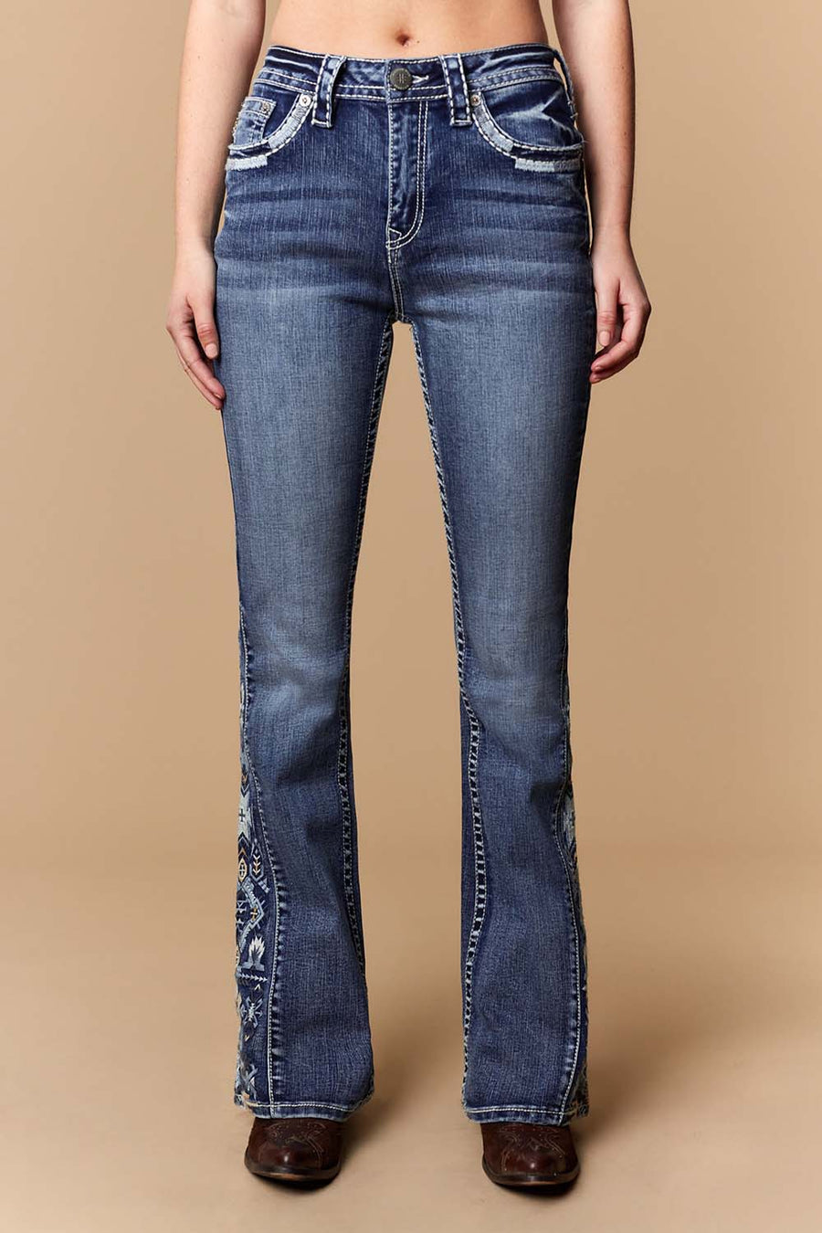 Women's Embellished Bootcut Jeans
