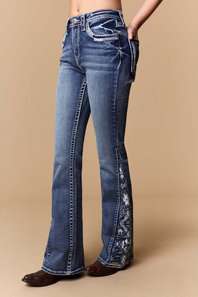 Women's Embellished Bootcut Jeans