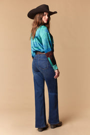 Women's Classic 5-Pocket Wide Leg Jeans