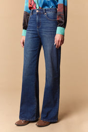 Women's Classic 5-Pocket Wide Leg Jeans