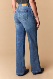Women's Classic 5-Pocket Wide Leg Jeans
