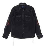 Boy's Premium Long Sleeve Denim Western Snap Shirt
