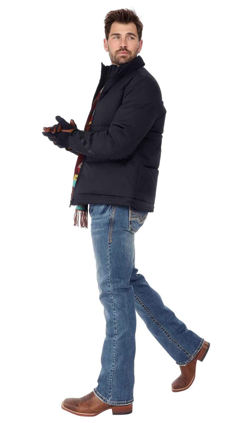 Men's Winter Puffer Parka Jacket