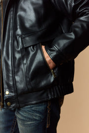 Men's Urban Style Faux Leather Jacket