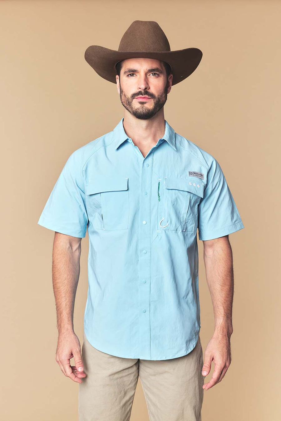 Men's Western Performance Short Sleeve Shirt